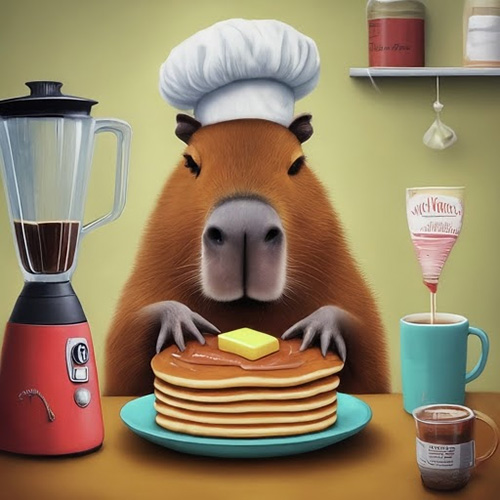 capybara cooking