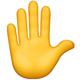 paper hand sign